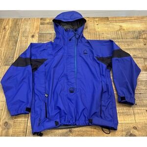 Vintage Sierra Designs Parka Gore-Tex Shell Jacket Outdoors Blue Men's L? Read